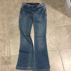 575 Boot cut low rise jeans